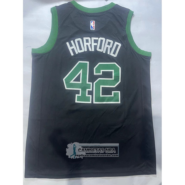 Camiseta Boston Celtics Al Horford NO 42 Statement 2024 Negro